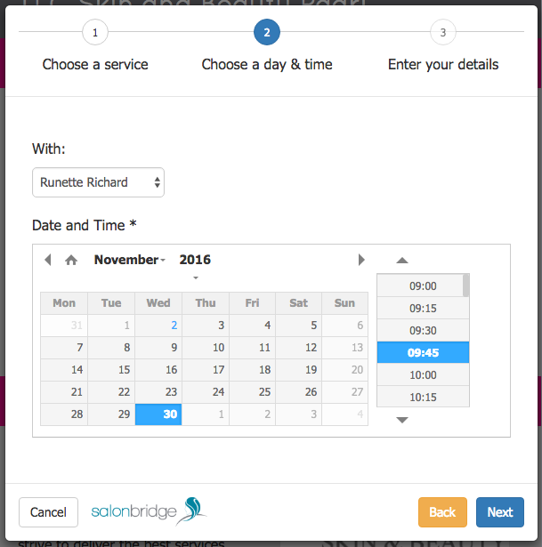 Online Bookings